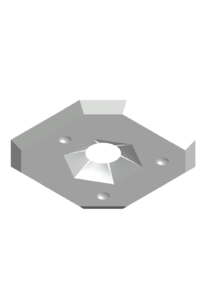 LOCKING WASHER FOR RECTANGULAR FASTENER